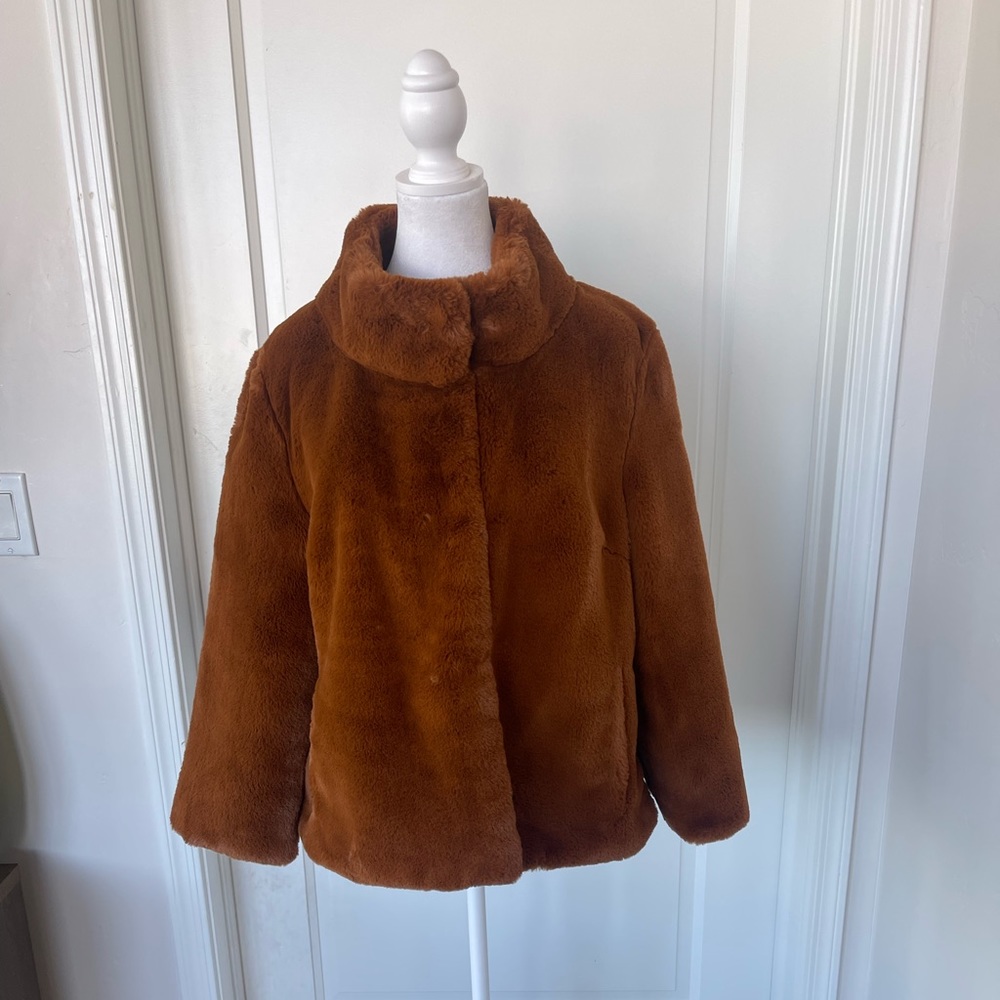 Marc New York Andrew Marc Faux Fur Amber Women’s Jacket Size Large